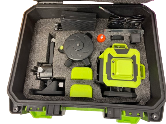 Nivela laser 4D 16 linii, auto-nivelare, telecomanda